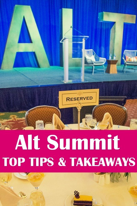 Alt Summit tips