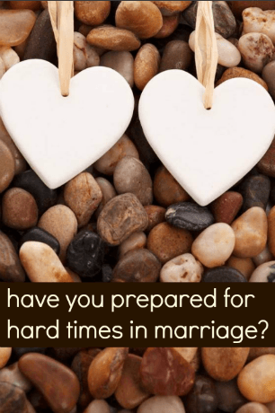 hard times in marriage