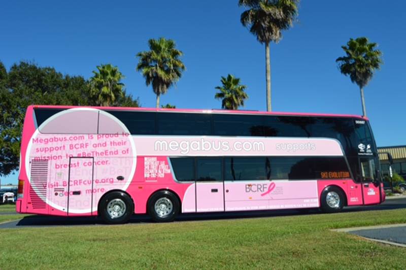 megabus.com breast cancer foundation