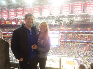Alphabet Date B - Basketball Date - Wizards vs. Sixers NBA Game
